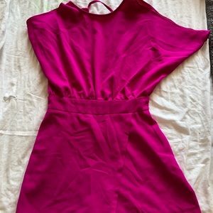 Impeccable pig pink romper